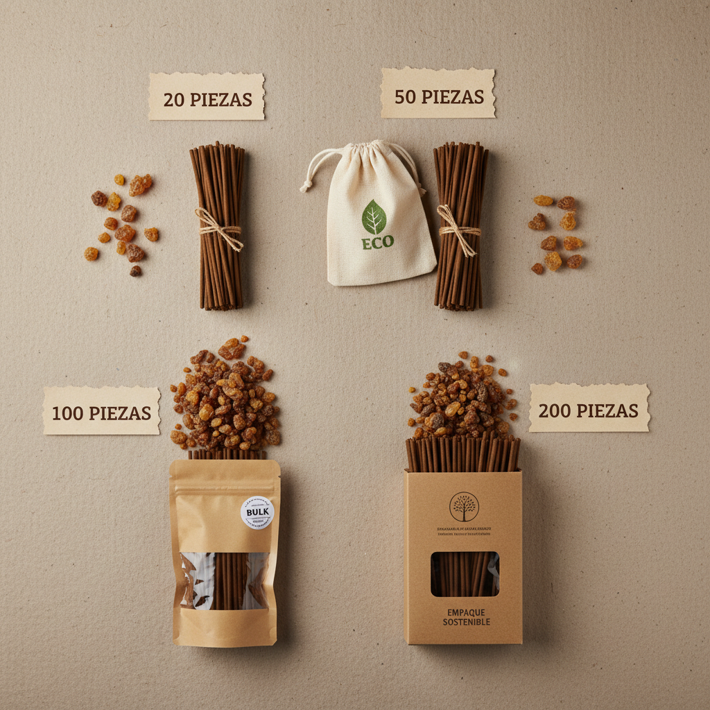 Incienso Mirra Pura - Cantidades en Español